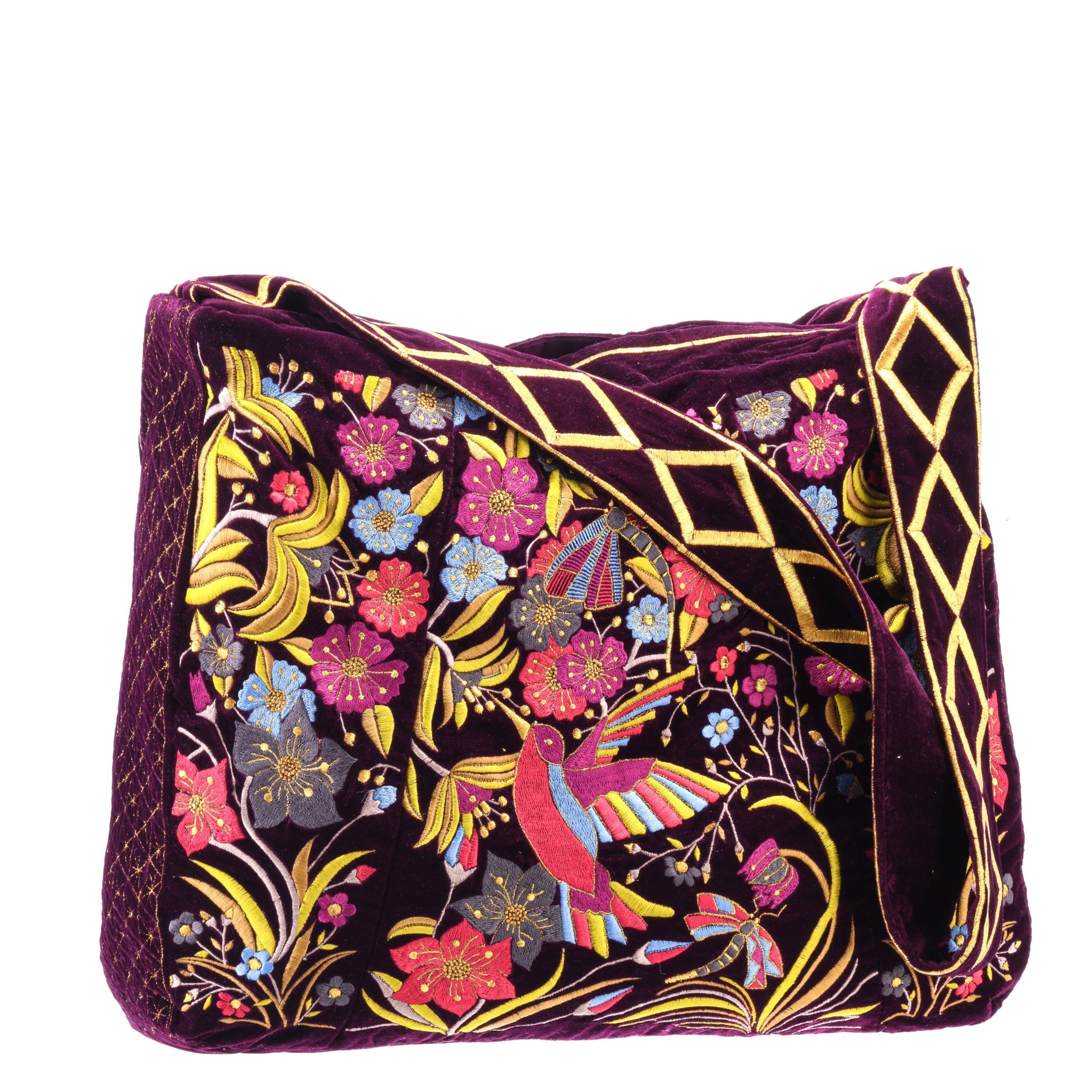 The Selena Luxe Tote Burgundy